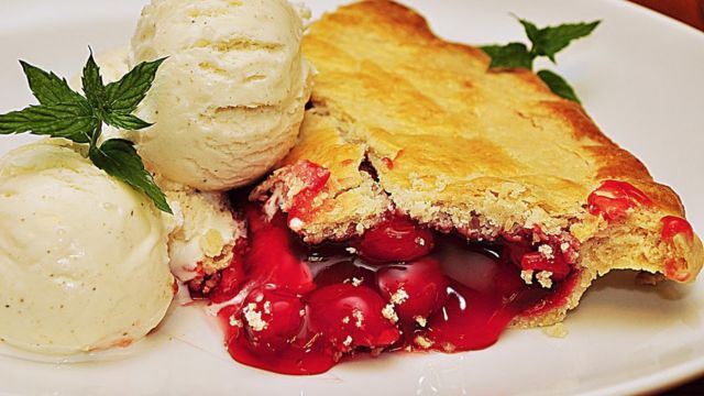 Dessert Law It’s Not Legal in Kansas to Put Ice Cream on Top of Cherry Pie