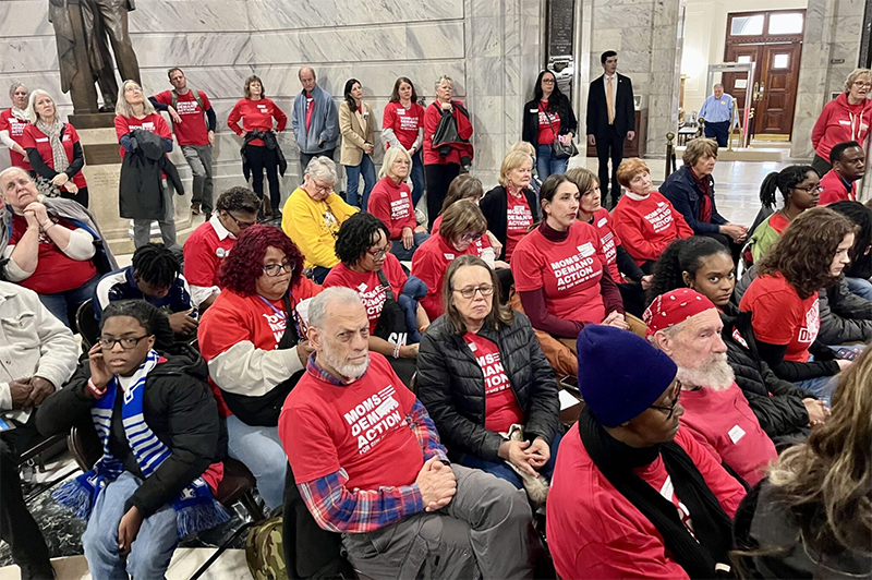 Gun violence survivors tell their stories, rally at Kentucky Capitol for solutions